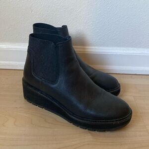 Eileen Fisher Black Boots